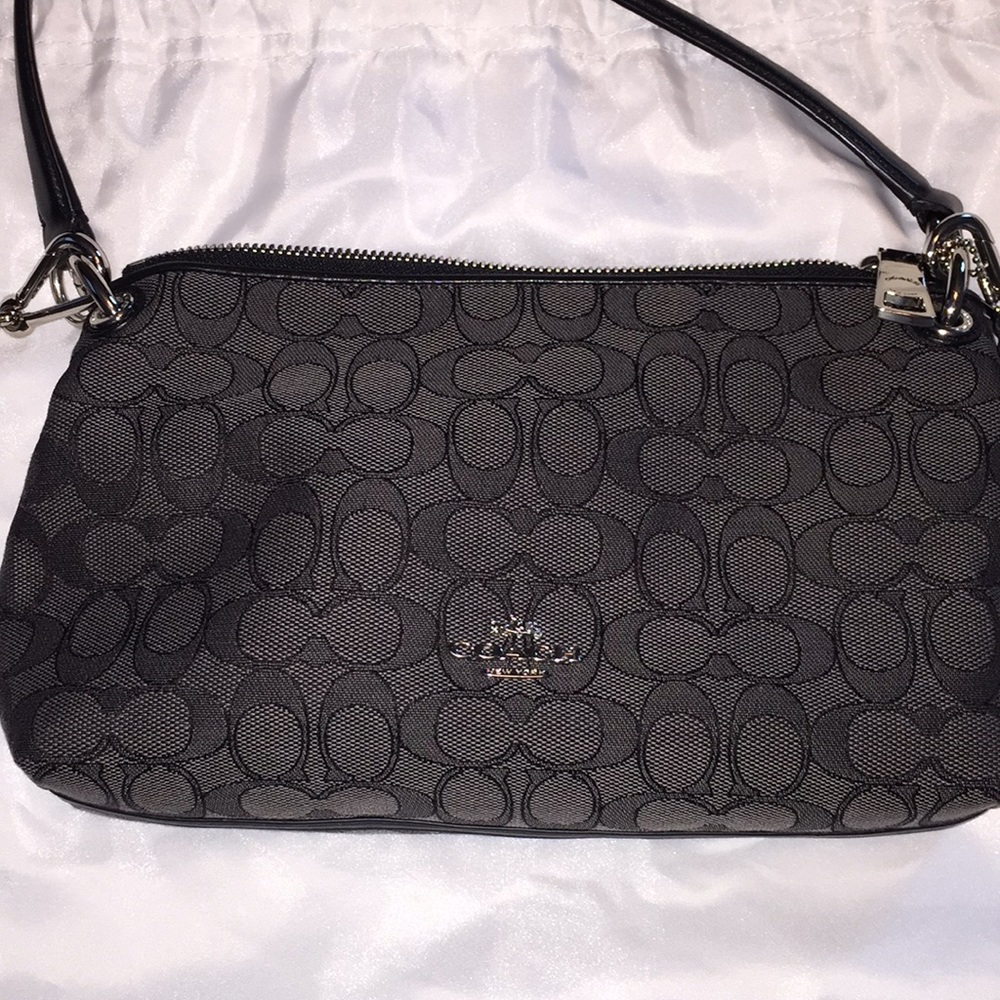 Coach Black Signature Crossbody Bag - Picture 2 of 6